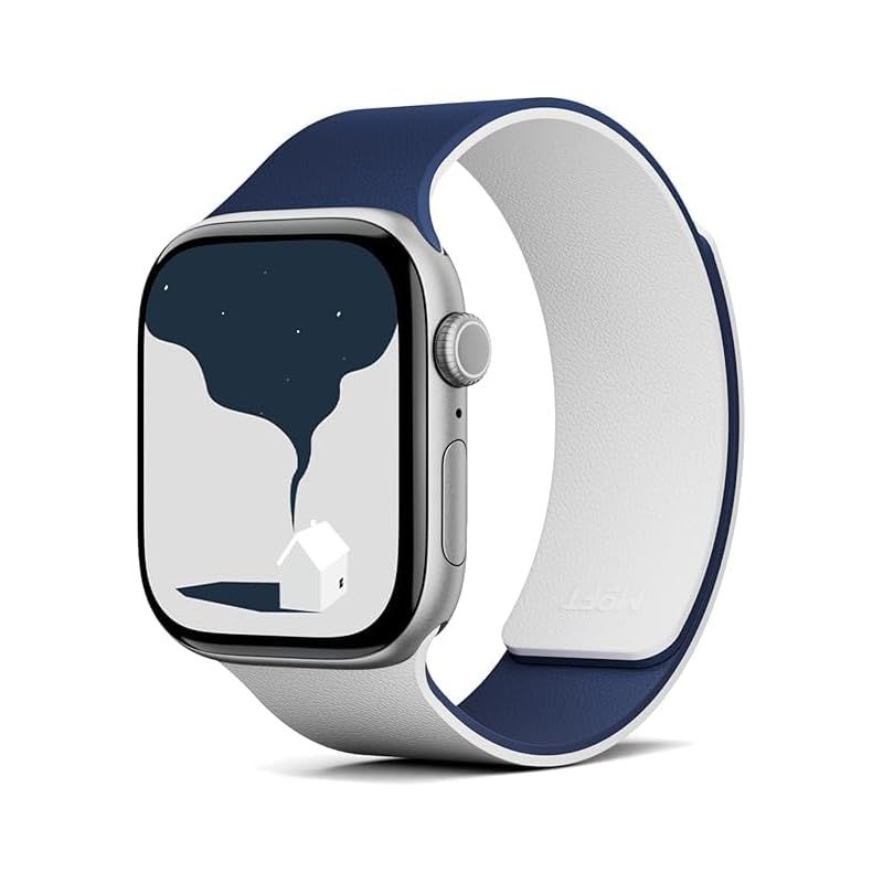 MOFT Apple Watch バンド マグネット シリコン製 スポーツベルト 『軽量・防汗・通気性で長時間快適』 Apple純正互換 アップルウォッチ 交換用ベルト 磁気バックル付き S11/S10/S9/S8/S7/S6/S5/S4/S3/S2/S1 0