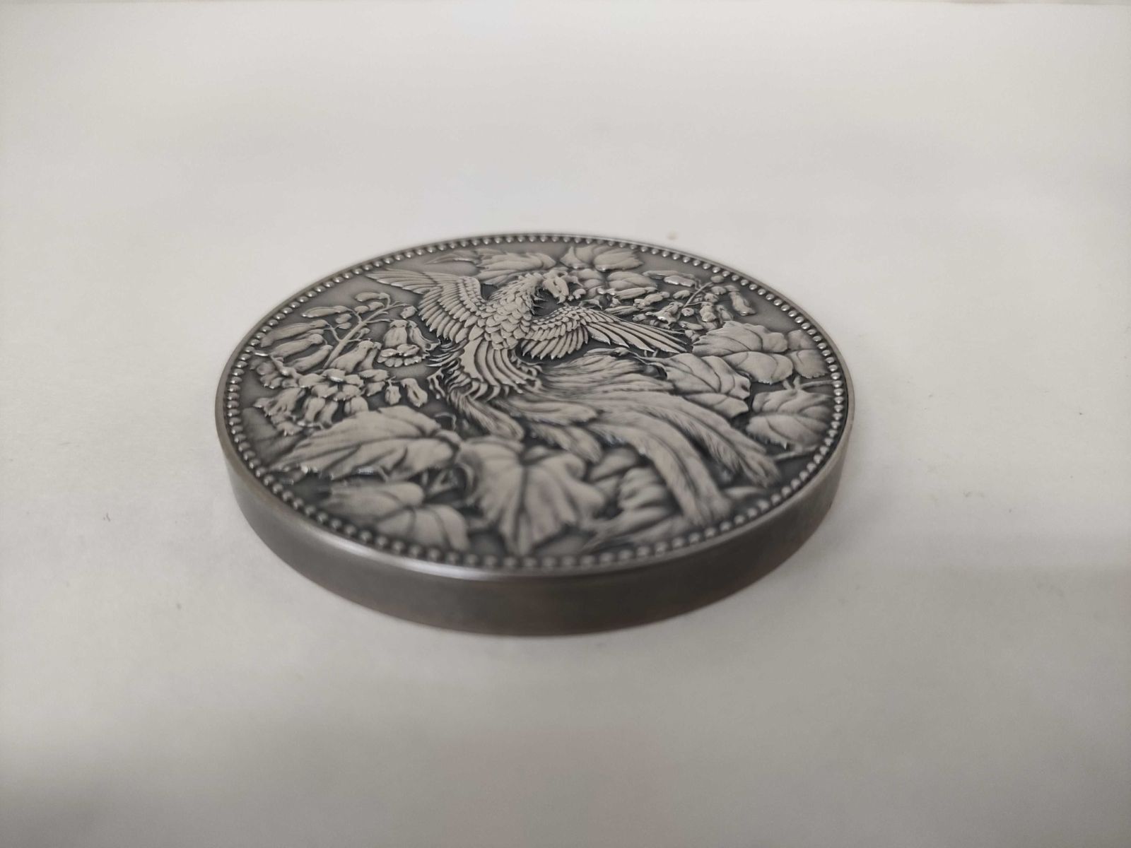 500円白銅貨幣発行記念 メダル SV1000 純銀 126.8g - メルカリ