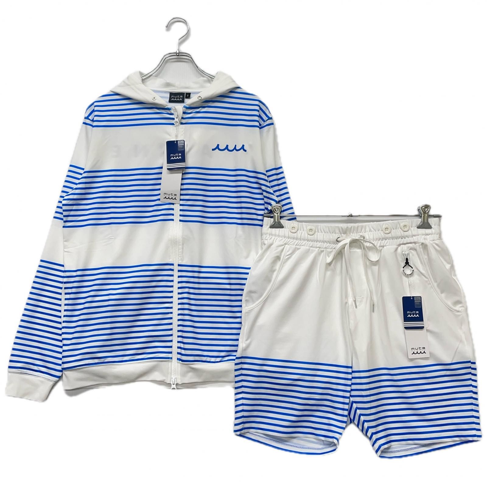 未使用品 メンズ ムータマリン muta MARINE セットアップ 6(L) 青