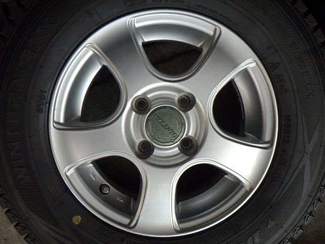 165R13 スタッドレスアルミホイール 2022年製 4穴