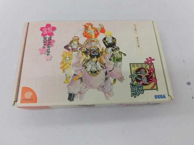 中古品 ゲーム セガ ドリームキャスト ソフト サクラ大戦 初回限定版 