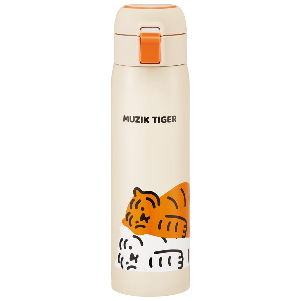 特価商品 スケーター(Skater) マグボトル 480ml 保温 保冷 ステンレス 水筒 ムジークタイガー MUZIKTIGER ワンタッチオープン STOT5-A