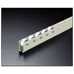 特価商品 TRUSCO(トラスコ) ホイールコンベヤ プレス製Φ40×20 P75×L2400 V-40T-75-2400