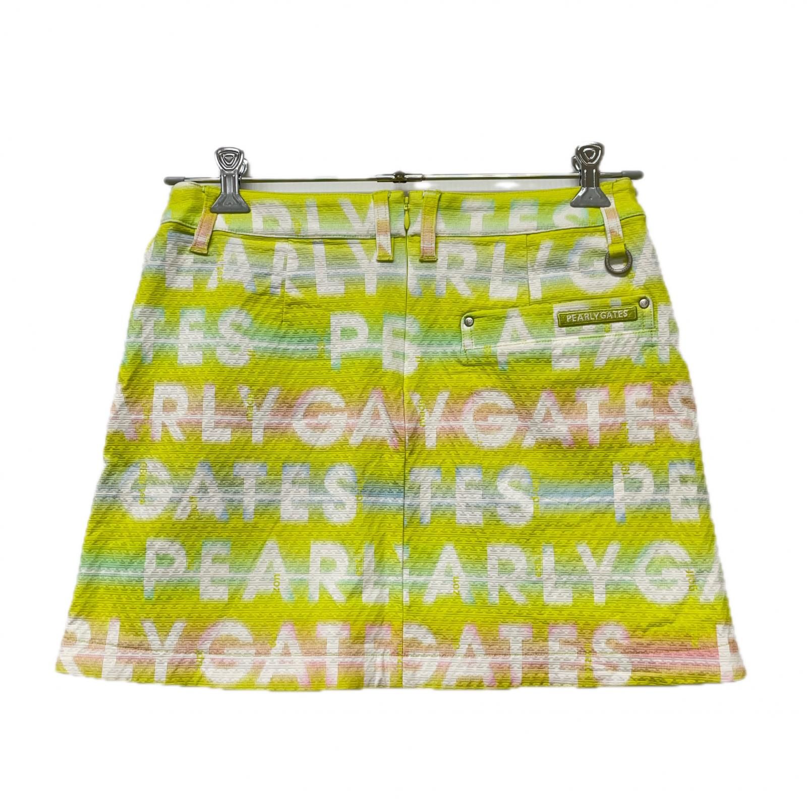レディース パーリーゲイツ PEARLY GATES スカート 1(M) 黄緑系