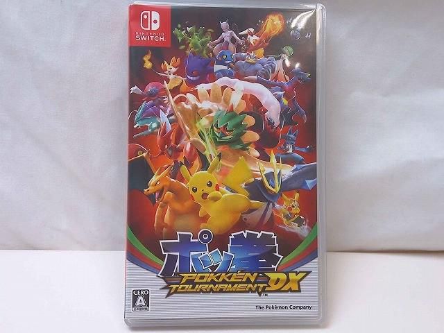ポッ拳 任天堂 SWITCH ソフト 美品 任天堂 ポッ拳 POKKÉN TOURNAMENT