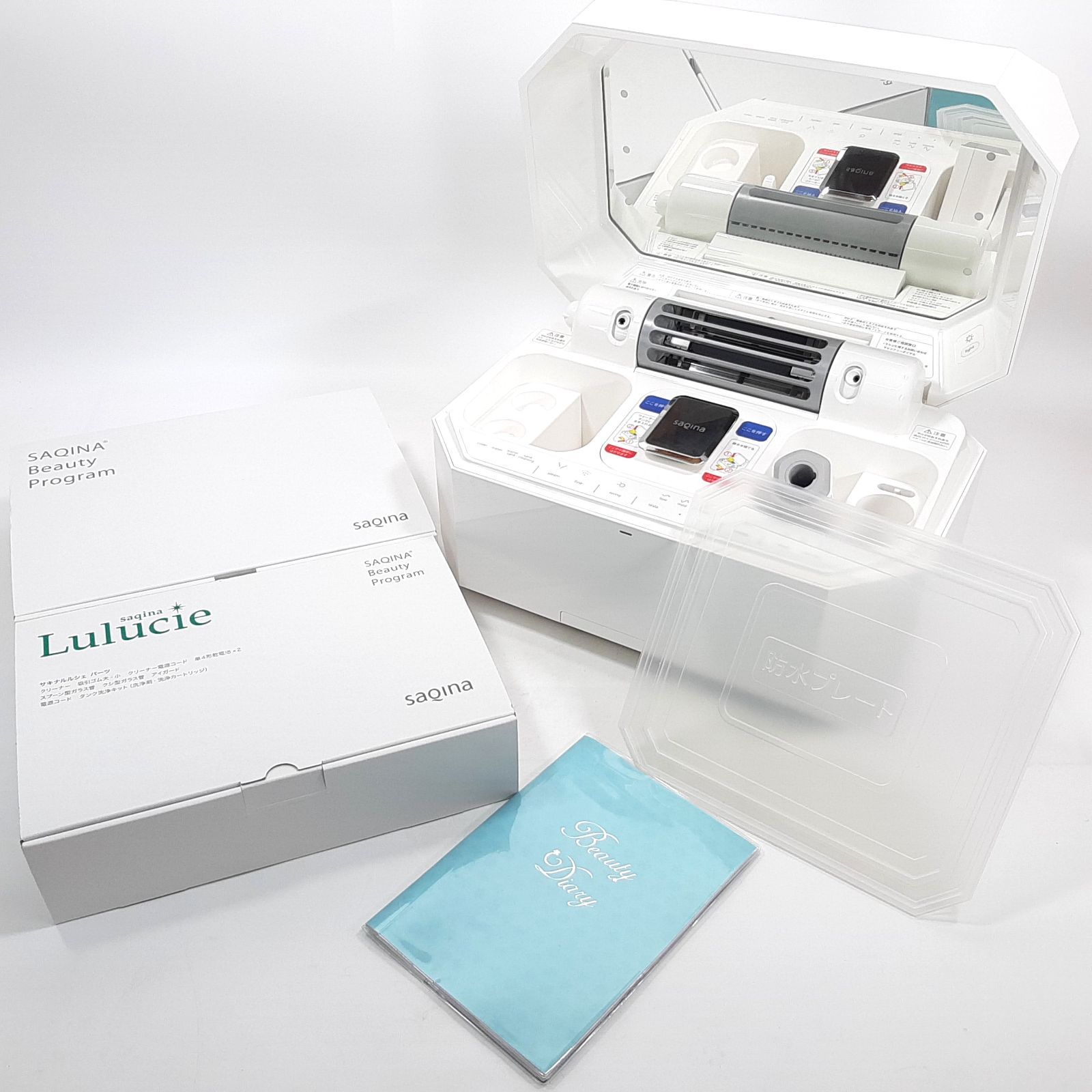 SAQINA サキナ ルルシェ 美顔器 動作品 付属品多数 元箱あり Lulucie 