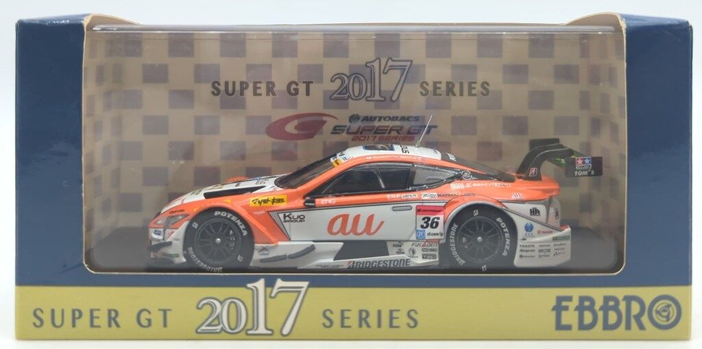 MMP 1/43 EBBRO SUPER GT 2017 SERIES au TOM'S LC500 SUPER GT GT500
