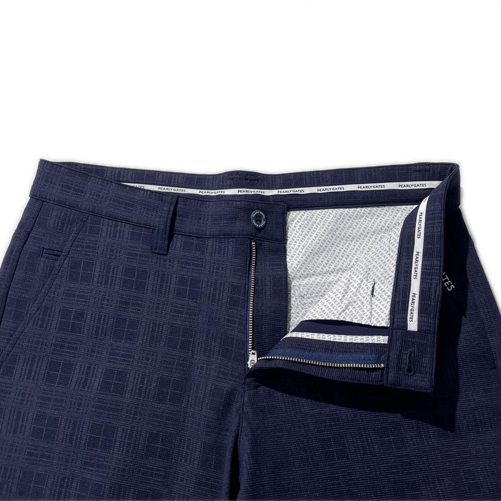 PEARLY GATES/パーリーゲイツ ゴルフパンツ【ネイビー/5】中古！ 中古 メンズ パーリーゲイツ PEARLY GATES パンツ 5(L) 紺 ネイビー