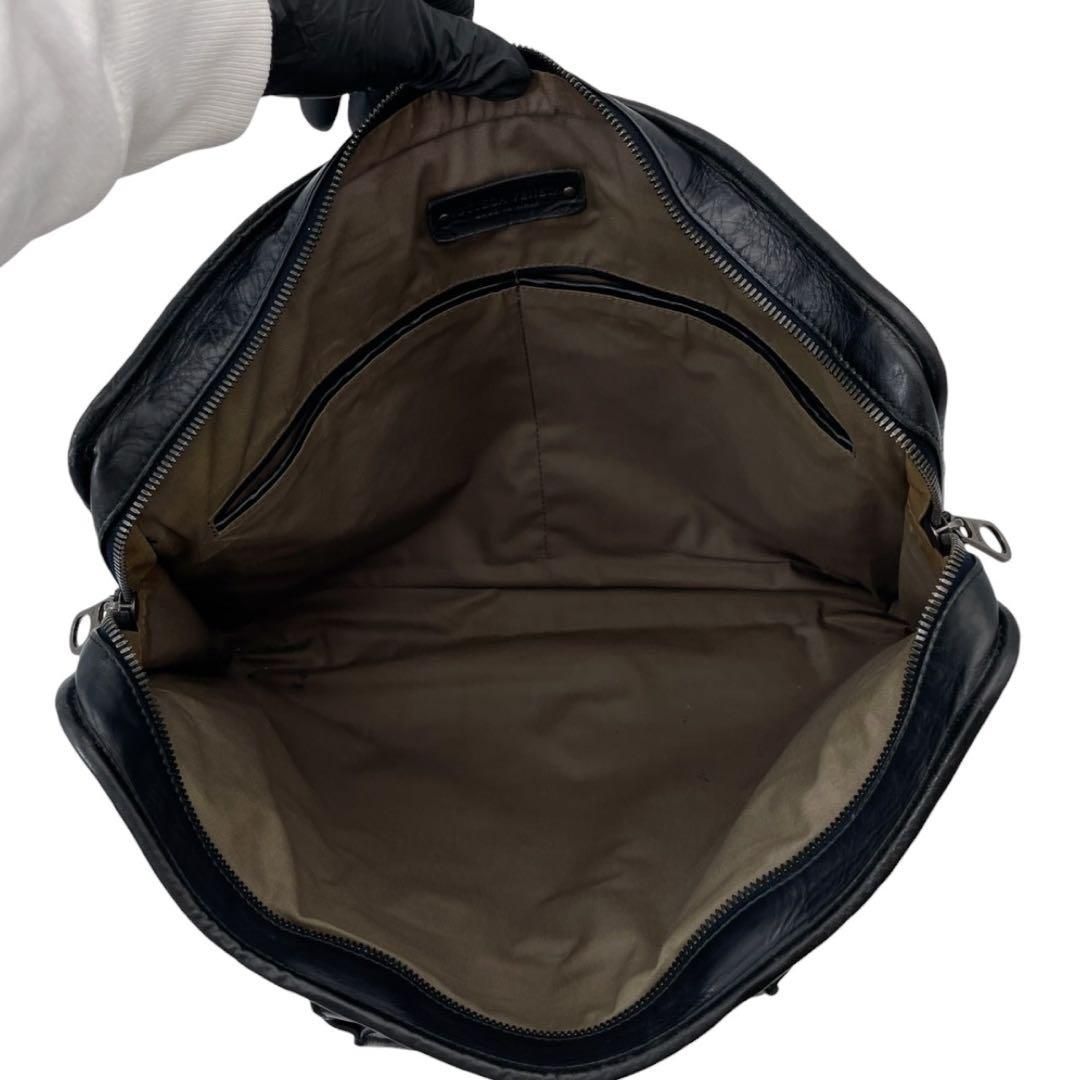 【極美品】ボッテガヴェネタ イントレチャート ビジネスバッグ 6010 BOTTEGA VENETA（ボッテガ・ヴェネタ） イントレチャート ビジネス