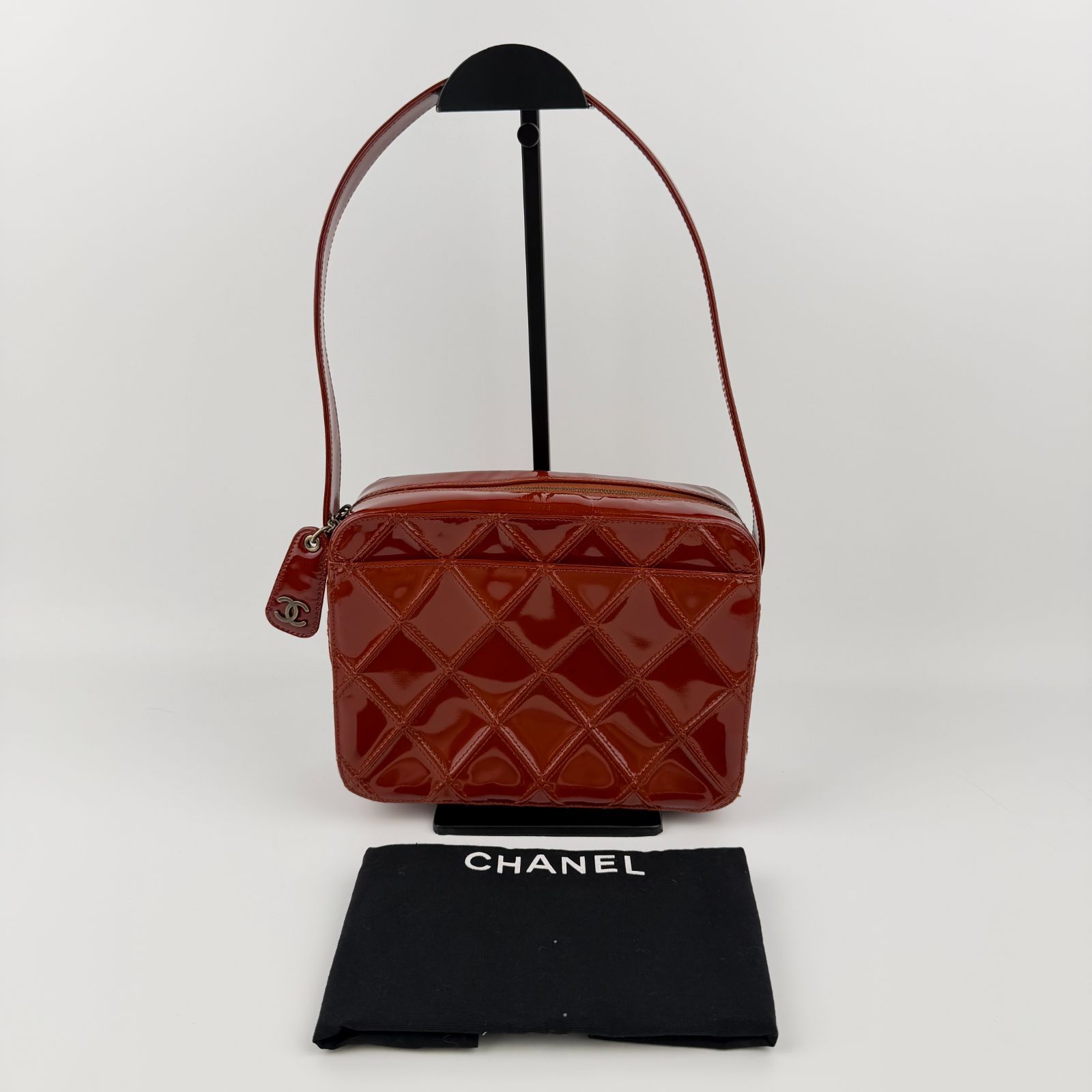 中古】CHANEL シャネル ココマーク マトラッセ ショルダーバッグ 