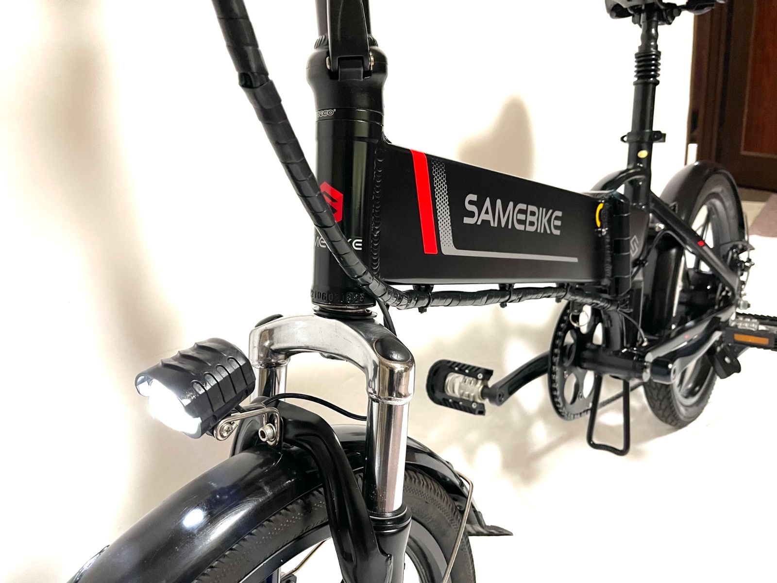 0275【動作確認済】送料無料 SAME BIKE ディスク式 MTB 折り畳み電動 