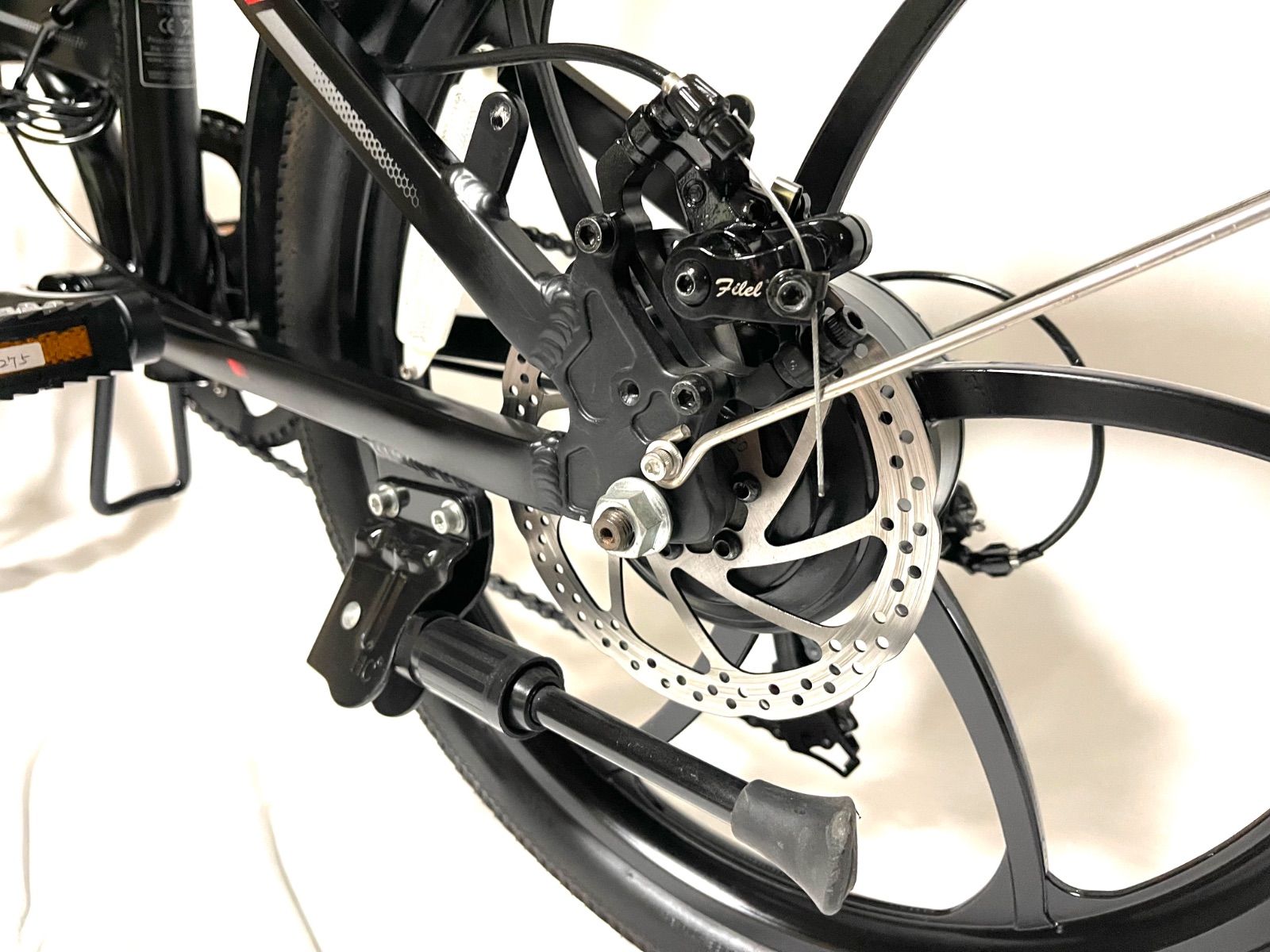 0275【動作確認済】送料無料 SAME BIKE ディスク式 MTB 折り畳み電動 