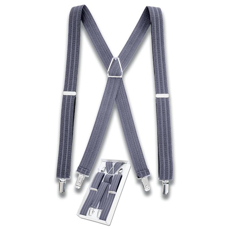 新品】 [ONLYNESS] 【日本老舗製】 サスペンダー メンズ X型 4点留め