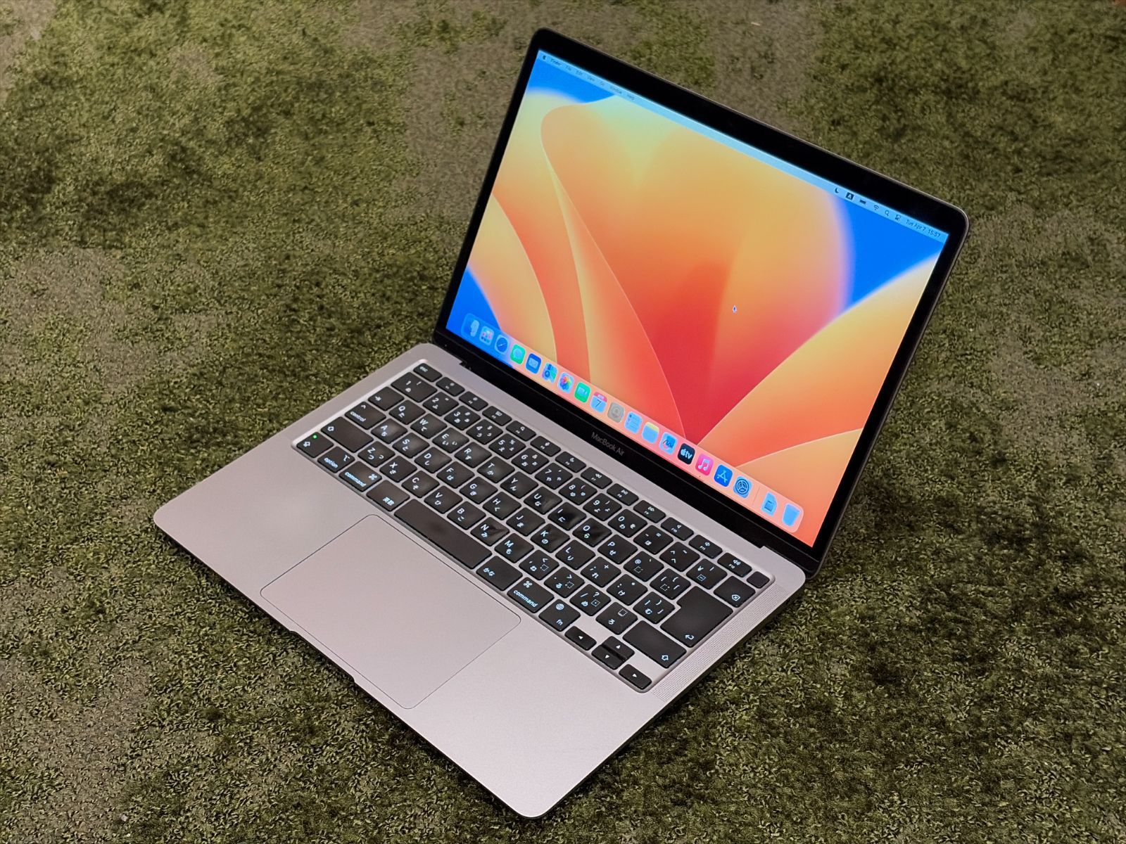 MacBook Air M1 8GB/256GB JIS (やや傷あり) - メルカリ