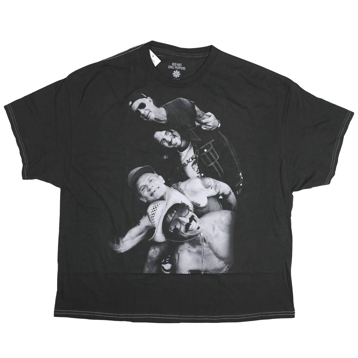 L】新品 Red Hot Chili Peppers フォト Tシャツ レッチリ レッド