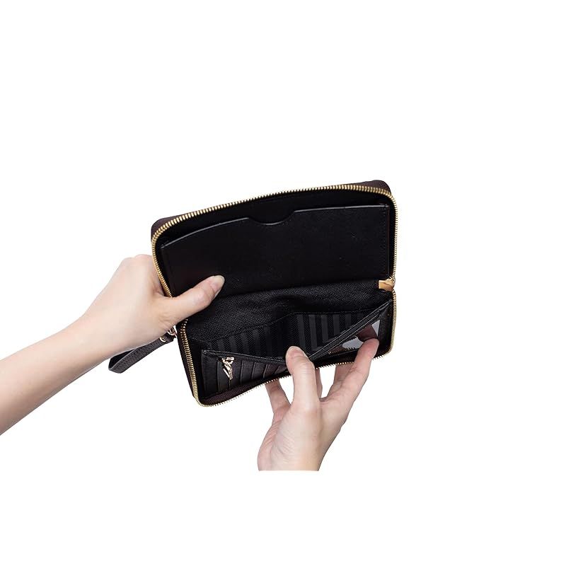 キッズファッション小物 【新品】 [ヒデオワカマツ] 協和 【在庫限りの特価品】 パイソン 本革 高級 メンズ レディース 長財布 財布 エキゾチックレザー (ネイビー) 1