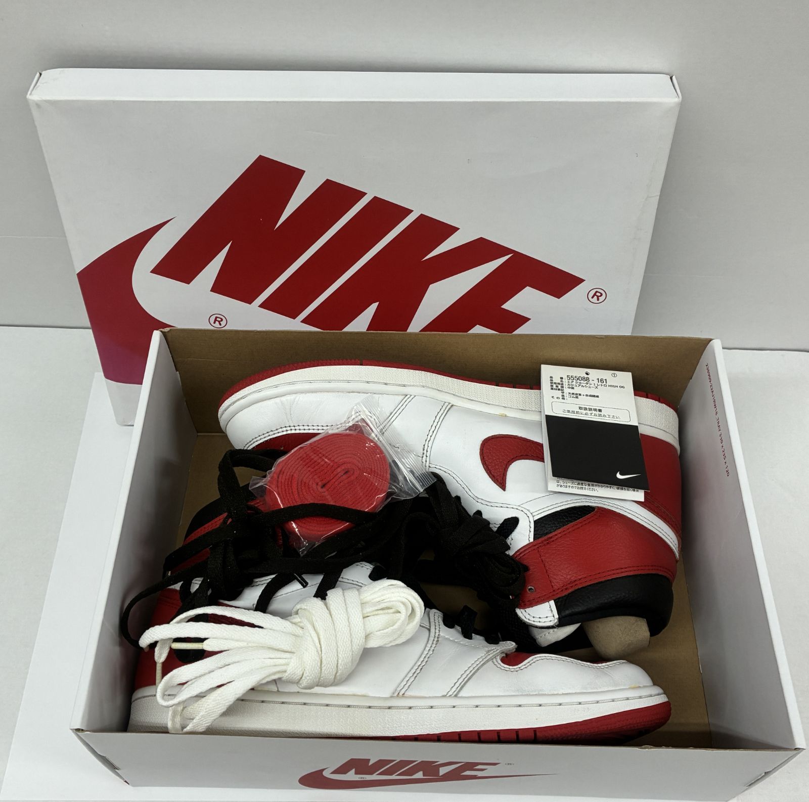 中古 使用感有 Nike Air Jordan 1 High OG Heritage 28㎝ ナイキ エア 