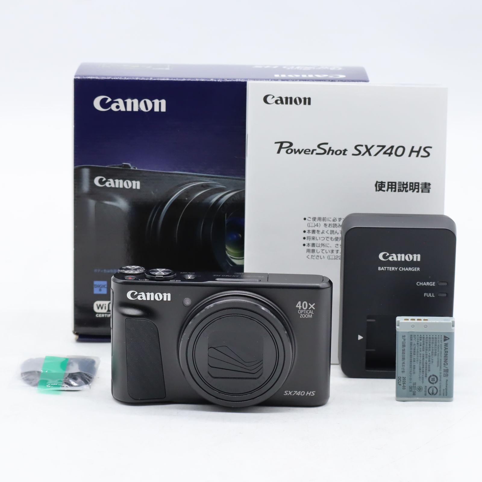 Canon PowerShot SX740 HS ブラック｜光学40倍ズーム コンパクト 