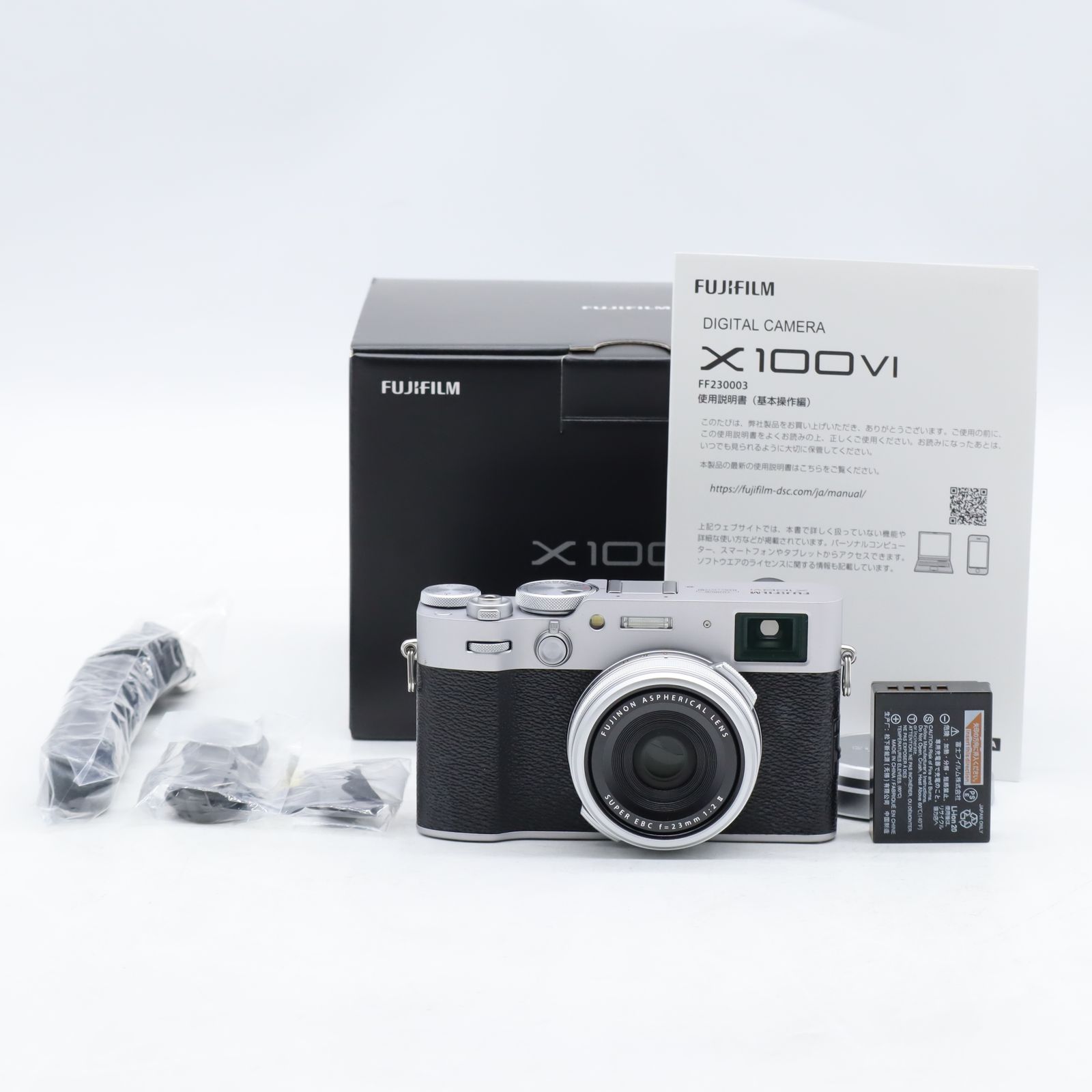 ショット数900】FUJIFILM X100VI シルバー｜APS-C 高画質コンパクト 