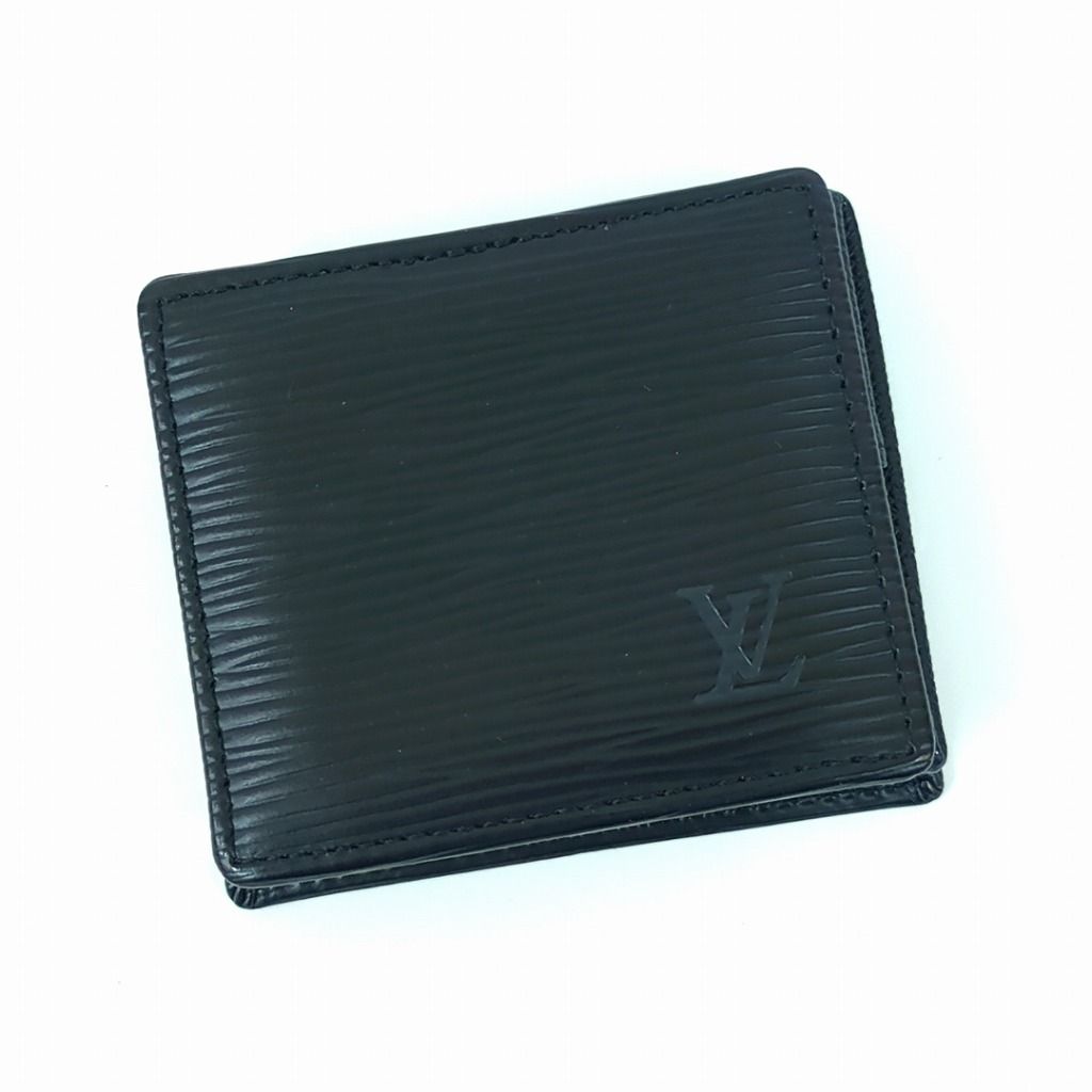 LOUISVUITTON ルイ ヴィトン エピ ボワット コインケース ブラック