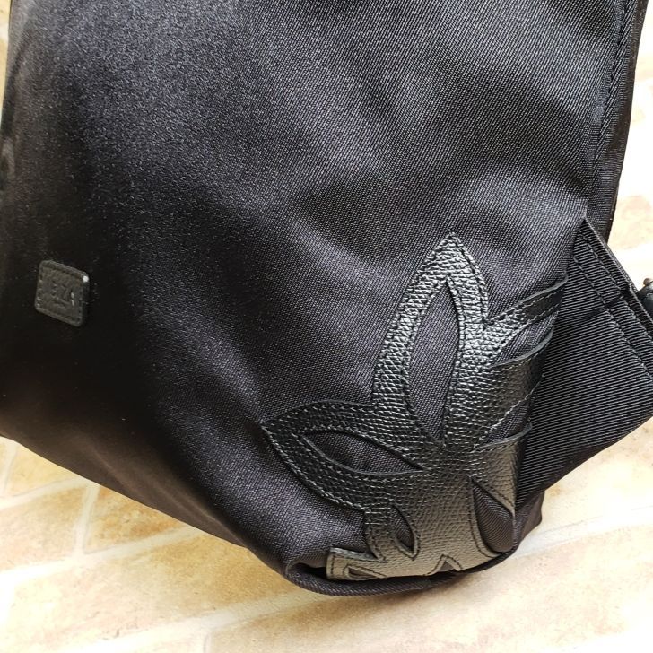 美品 IBIZA イビザ ☆ ナイロン リュックサック 日本製 ブラック 黒