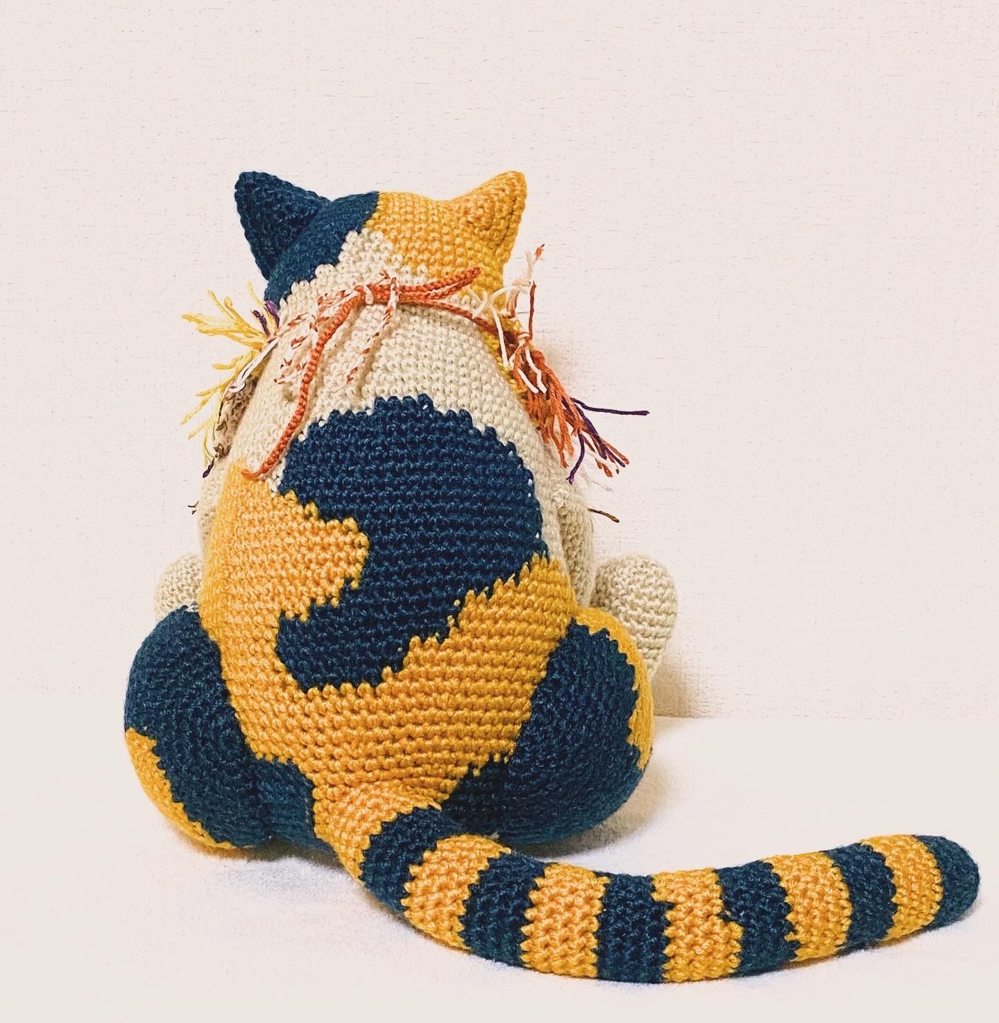 【タンポポ様ご依頼品】まんまる猫背の茶トラさんのミニあみぐるみ タンポポ様ご依頼品】まんまる猫背の茶トラさんのミニあみぐるみ-PSA10
