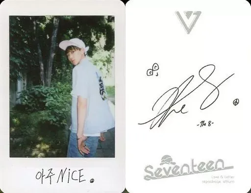The8 - Love & Letter Album PC photocard photocard