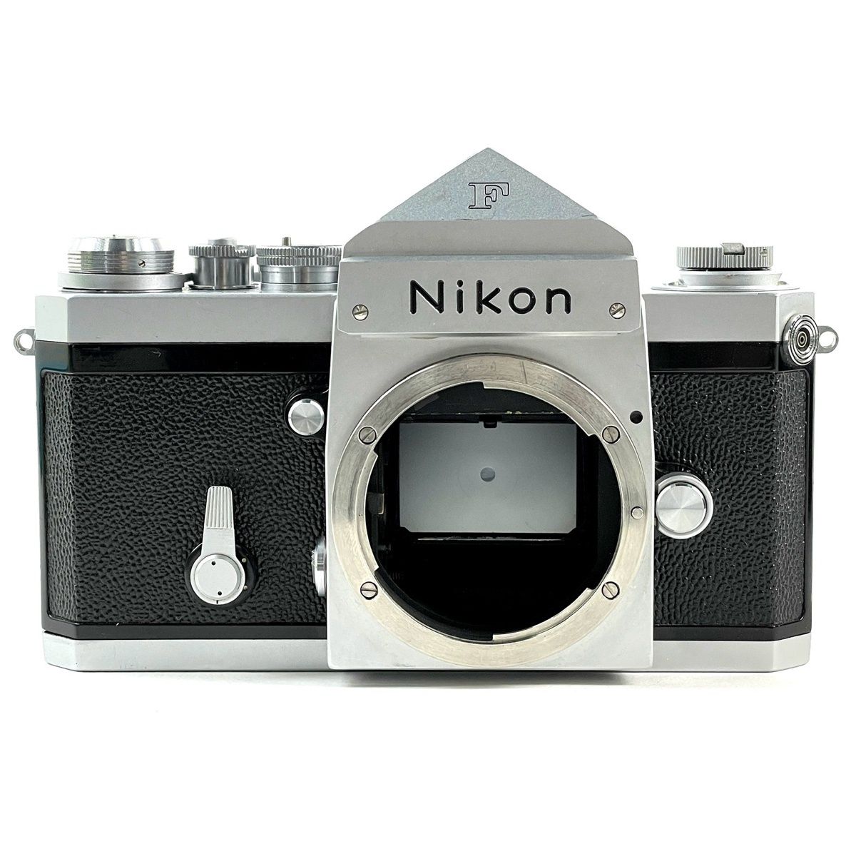ニコン Nikon F アイレベル シルバー ボディ フィルム マニュアル 