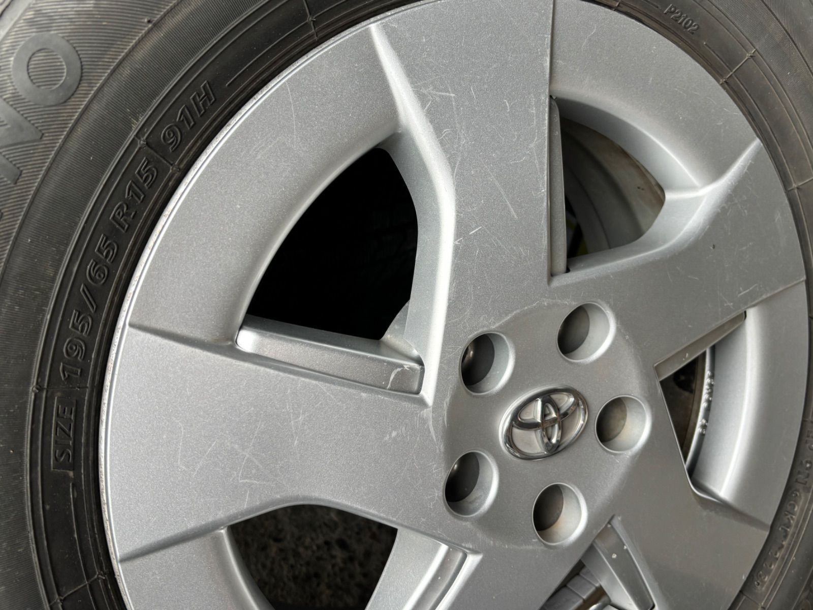 195/65R15 BS/ブリヂストン NEWNO TOYOTA/トヨタ 30プリウス純正 
