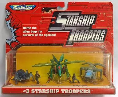 スターシップトゥルーパーズ フィギュアセット 衝撃の戦闘シーンも再現できる！映画『スターシップ・トゥルーパーズ