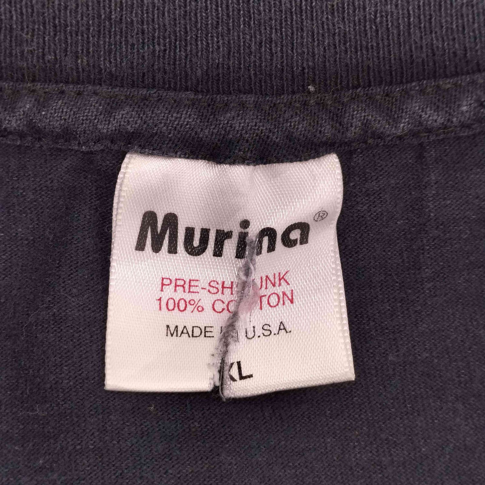 ムリナ murina 90S USA製 アーティストプリント 両面プリント クルー 