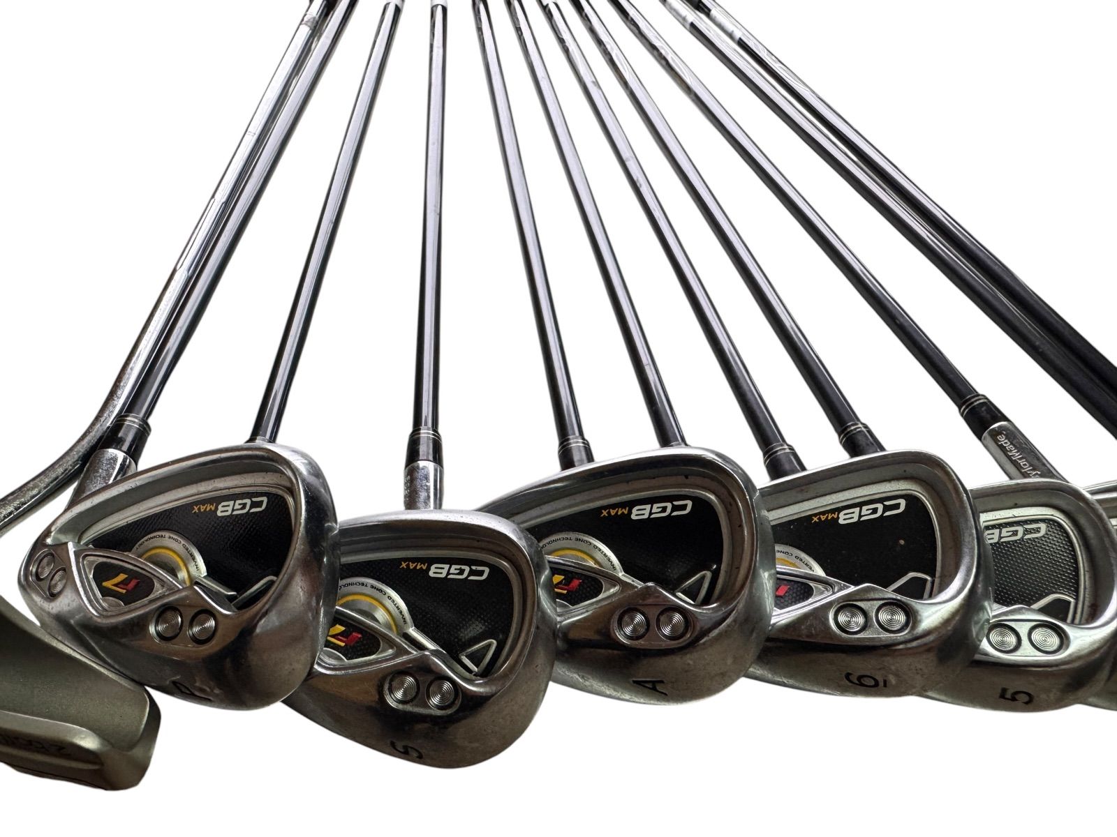 TaylorMade メンズ ゴルフクラブセット R7 CGB MAX まとめ売り 中古