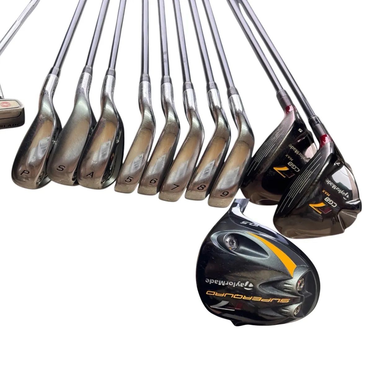 TaylorMade クラブセット TaylorMade RBZ Speedlite 10 Club Mens Complete Golf Set