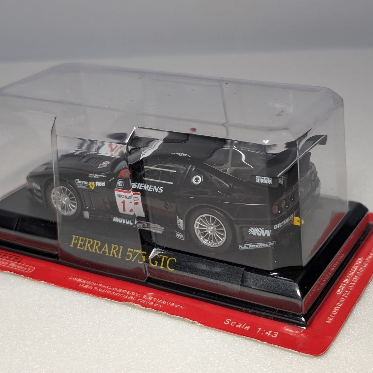 未開封 1/43 アシェット フェラーリ 575 GTC フェラーリ F1