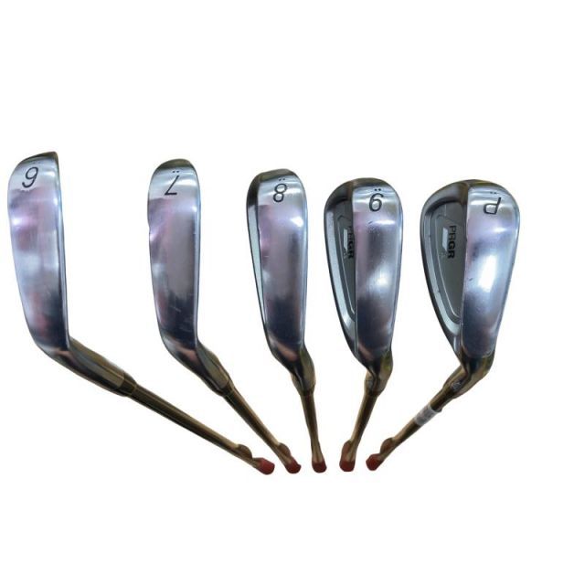 中古】 プロギア PRGR 02 5S アイアンセット IR Diamana FOR PRGR(2020