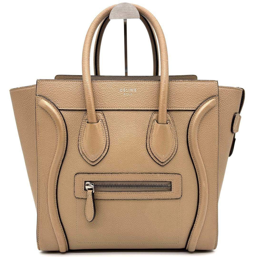 【希少カラー】セリーヌ ラゲージ マイクロ ハンドバッグ フィービー イタリア製 CELINE セリーヌ ラゲージ マイクロ ハンドバッグ レザー フィービー