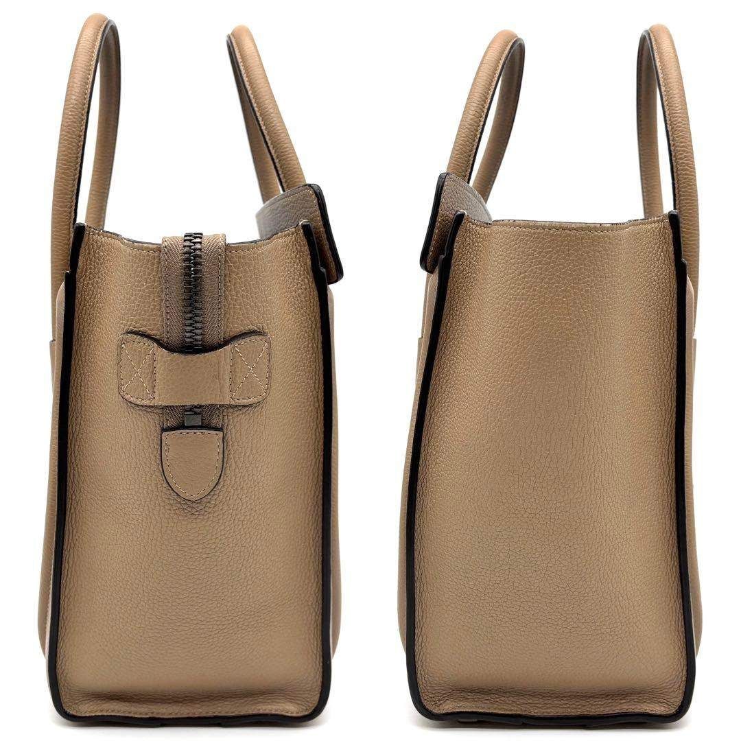 CELINE ラゲージ//ハンドバッグ/レザー セリーヌ CELINE ラゲージ マイクロ ラゲージ ハンドバッグ レザー