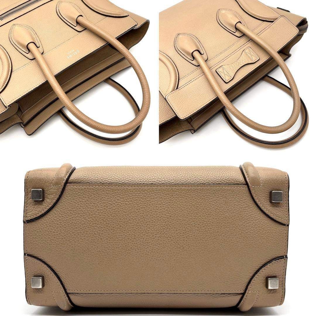 【希少カラー】セリーヌ ラゲージ マイクロ ハンドバッグ フィービー イタリア製 CELINE セリーヌ ラゲージ マイクロ ハンドバッグ レザー フィービー