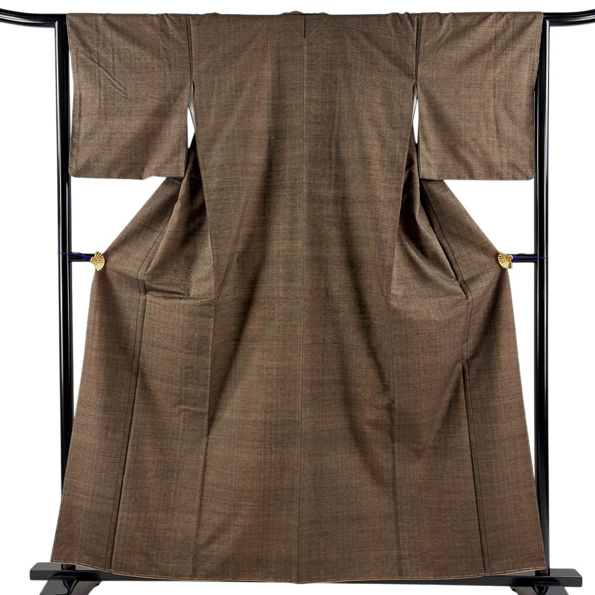 紬 美品 逸品 身丈159cm 裄丈64cm 正絹 【中古】 美品】 紬 身丈159cm 裄丈64cm 正絹 秀品 【中古】の通販 by バイセル