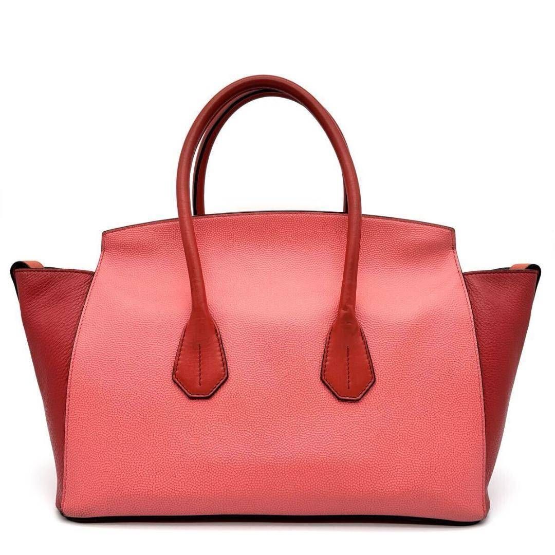 BALLY ソメット ミディアム ハンドバッグ レザー ピンク 肩掛け 自立