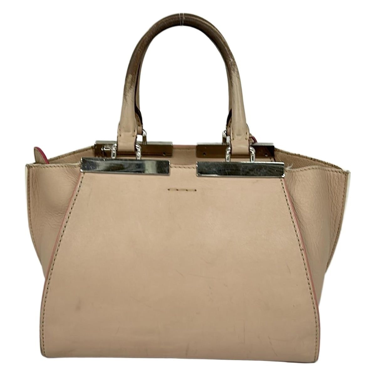 FENDI(フェンディ) ハンドバッグ プチトロワジュール 8BH333 ピンク 