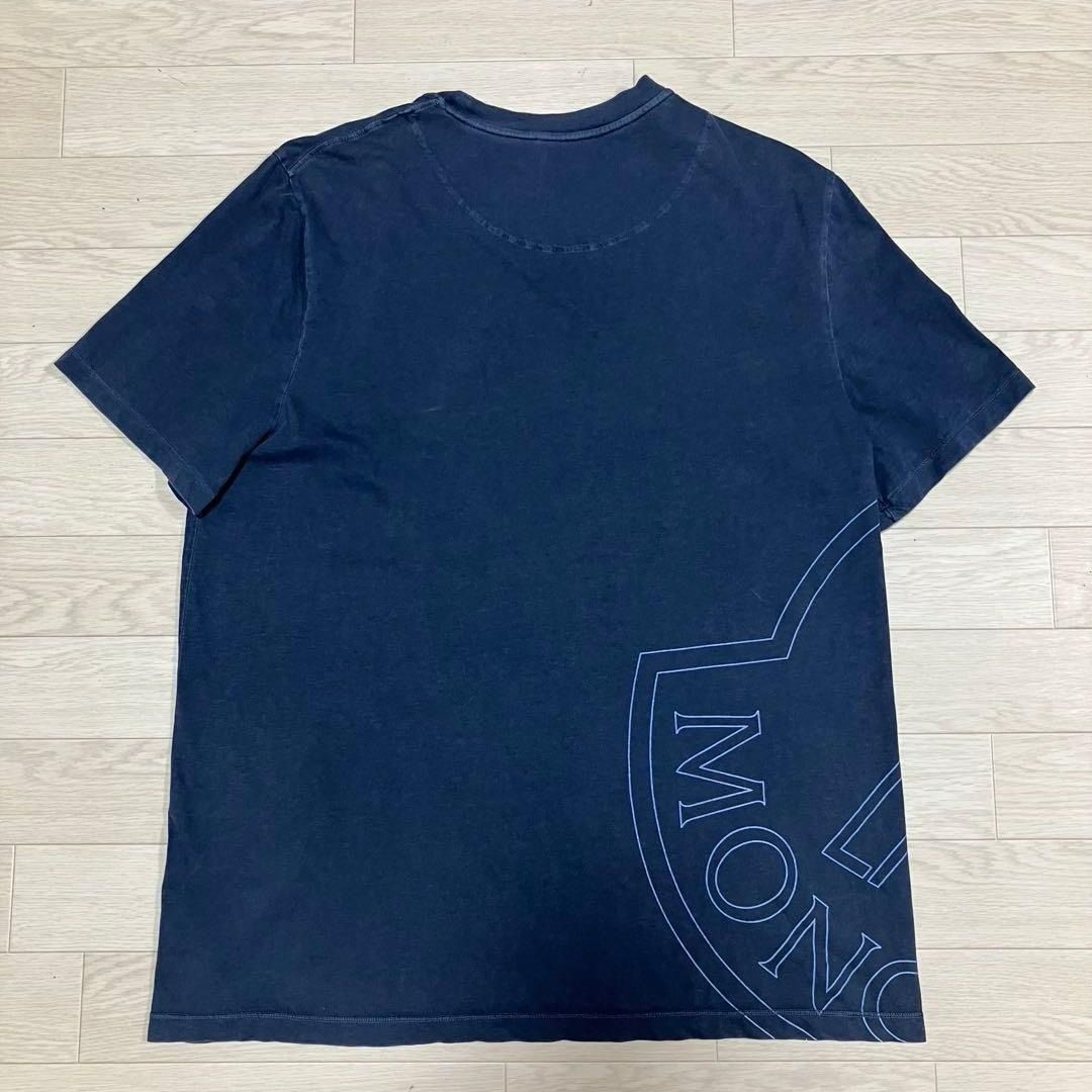 モンクレール ヴィンテージグラフィック M Tシャツ ネイビー 3S386 