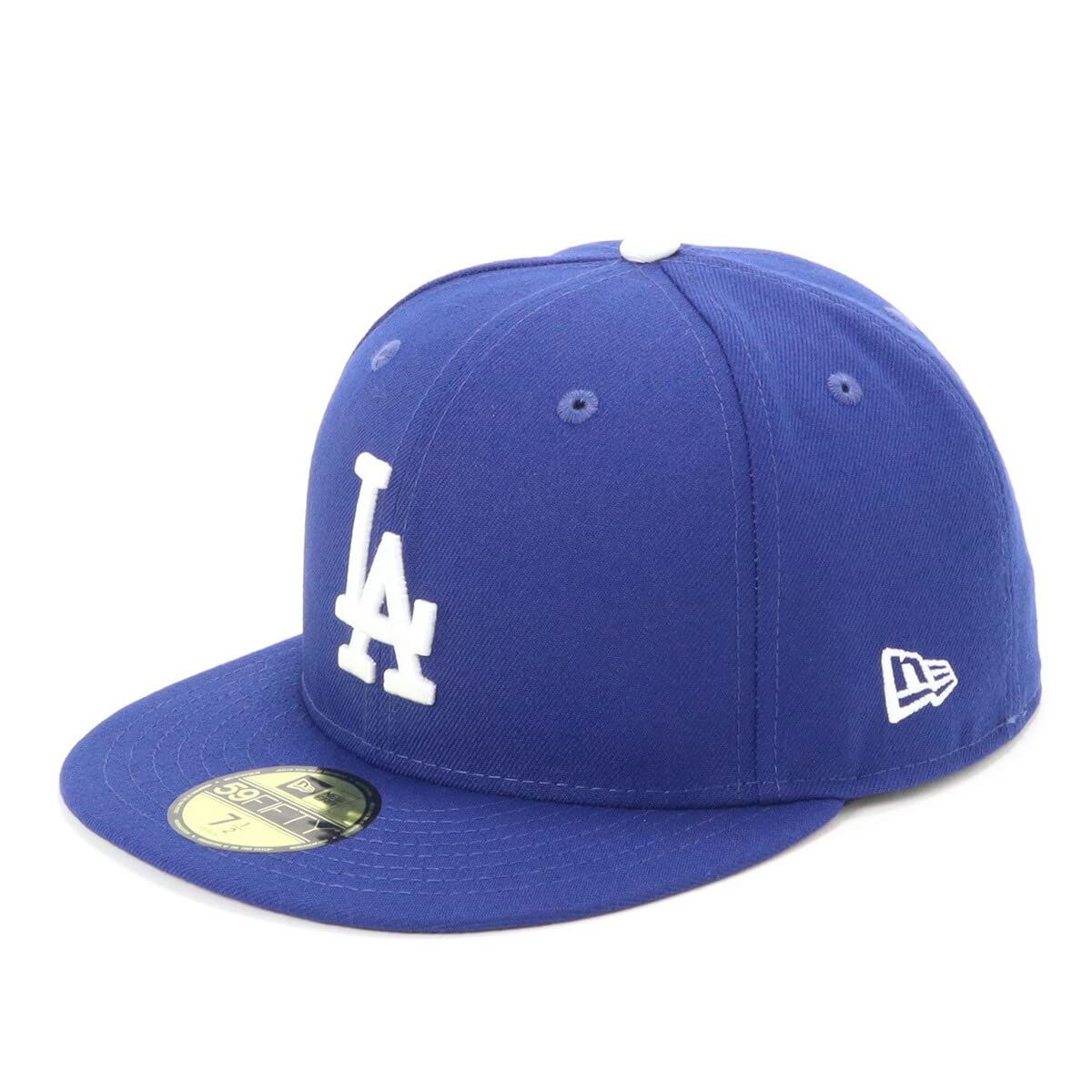 新品 [ニューエラ] キャップ オーセンティック フラットバイザーMLB LA/ゲーム 7 5/8 ACPERF LOSDOD GM 25J