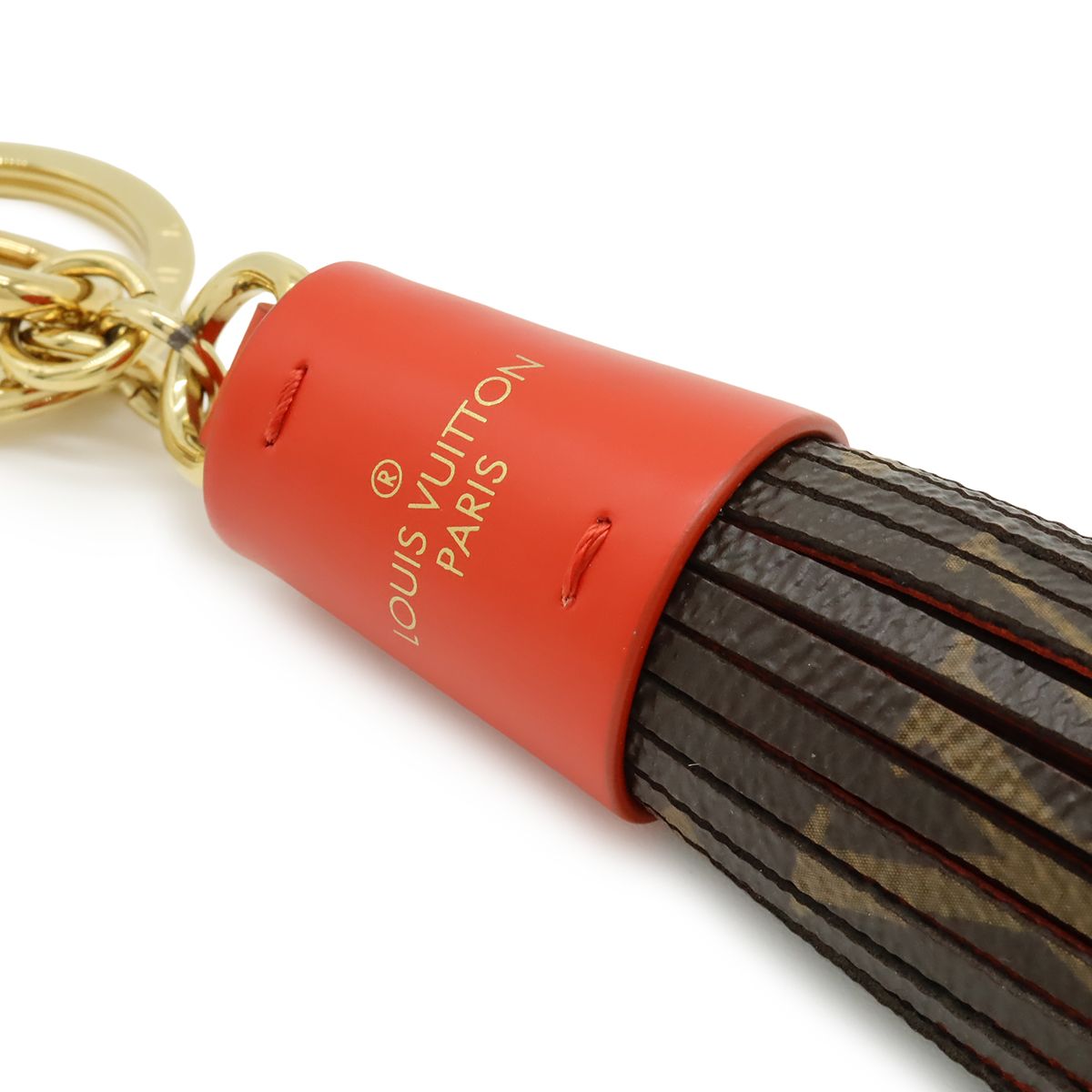 LOUIS VUITTON ルイ ヴィトン モノグラム キーホルダー タッセル