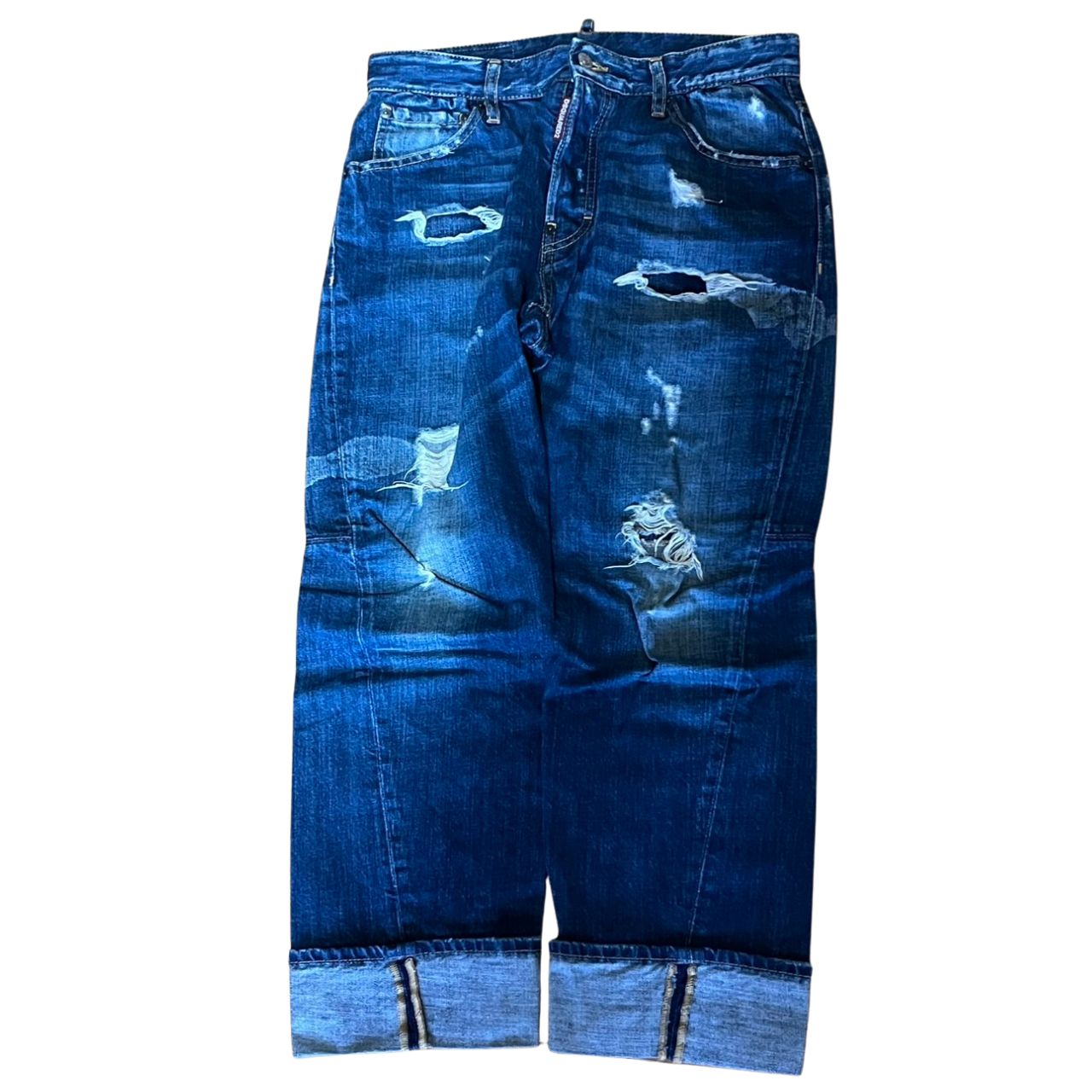 DSQUARED2 ダメージデニム 44 イタリア製 - メルカリ