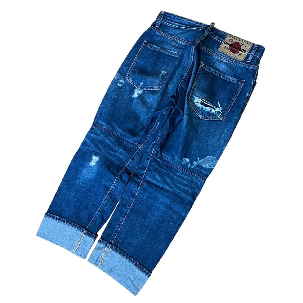 DSQUARED2 ダメージデニム 44 イタリア製 - メルカリ