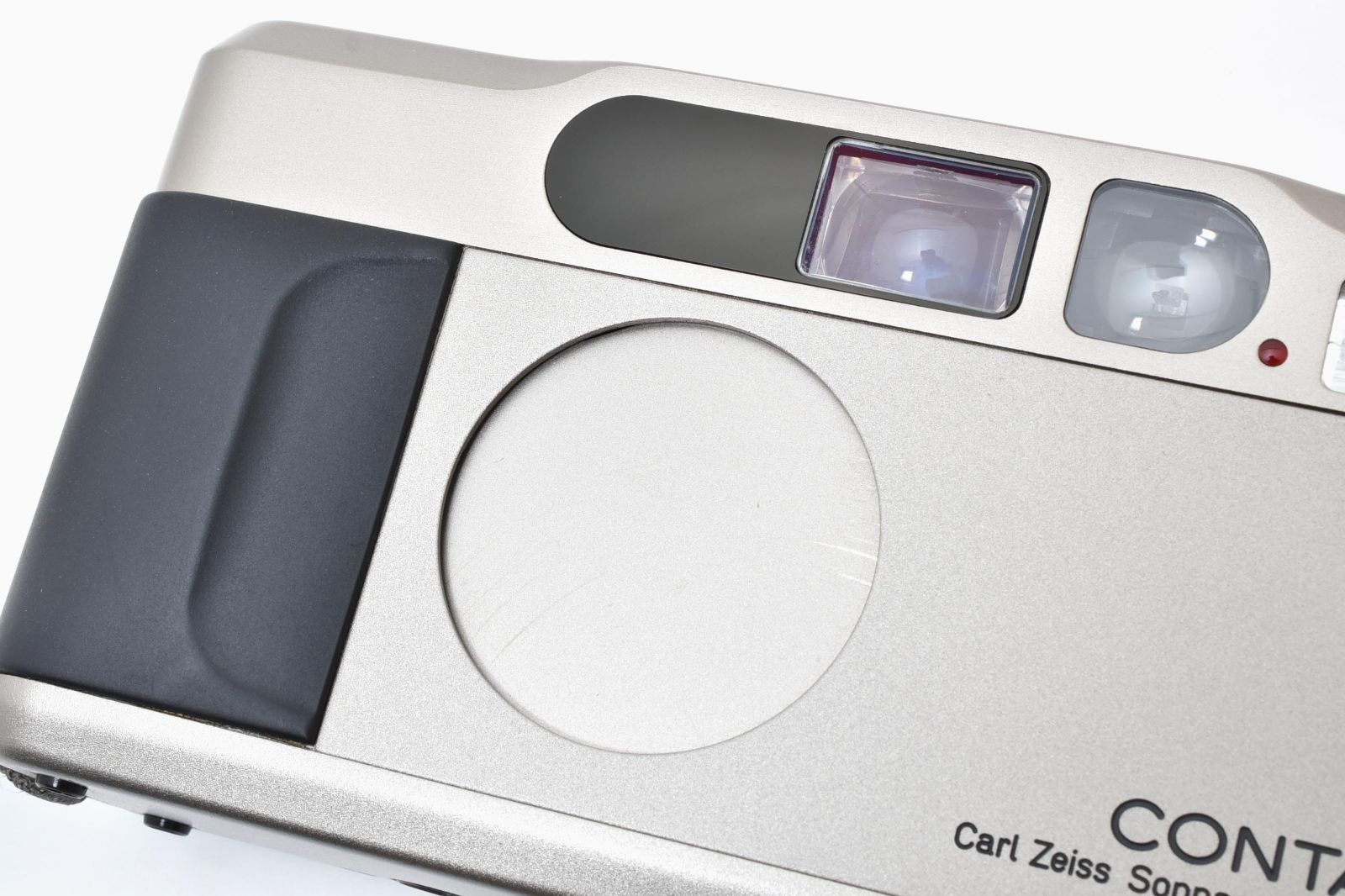 CONTAX T2 コンパクトフィルムカメラ シルバー　ジャンク ジャンク品】CONTAX コンパクトフィルムカメラ シルバー 【公式通販】
