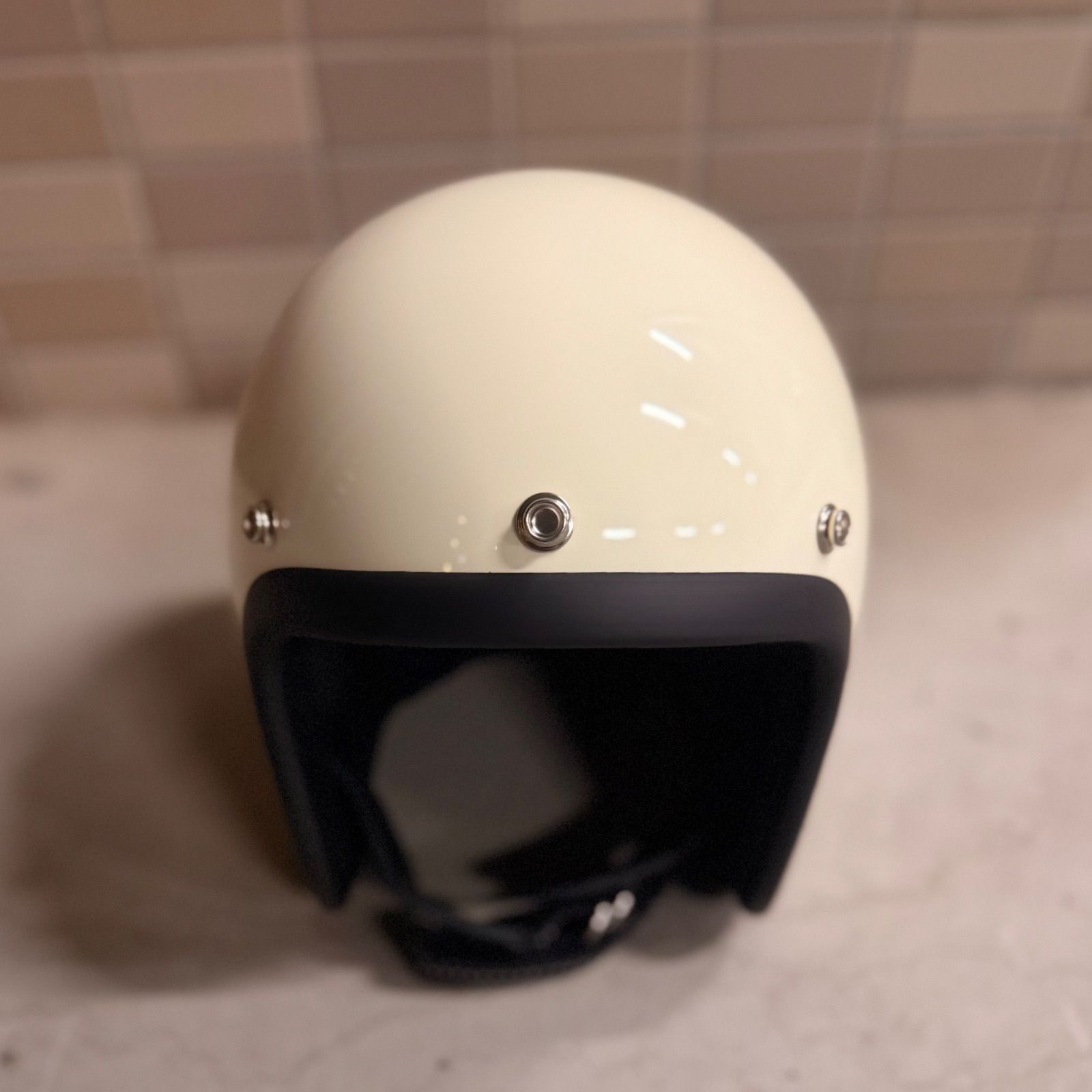新品未使用】500TXレプリカ 超目深仕様 二層構造 ジェットヘルメット