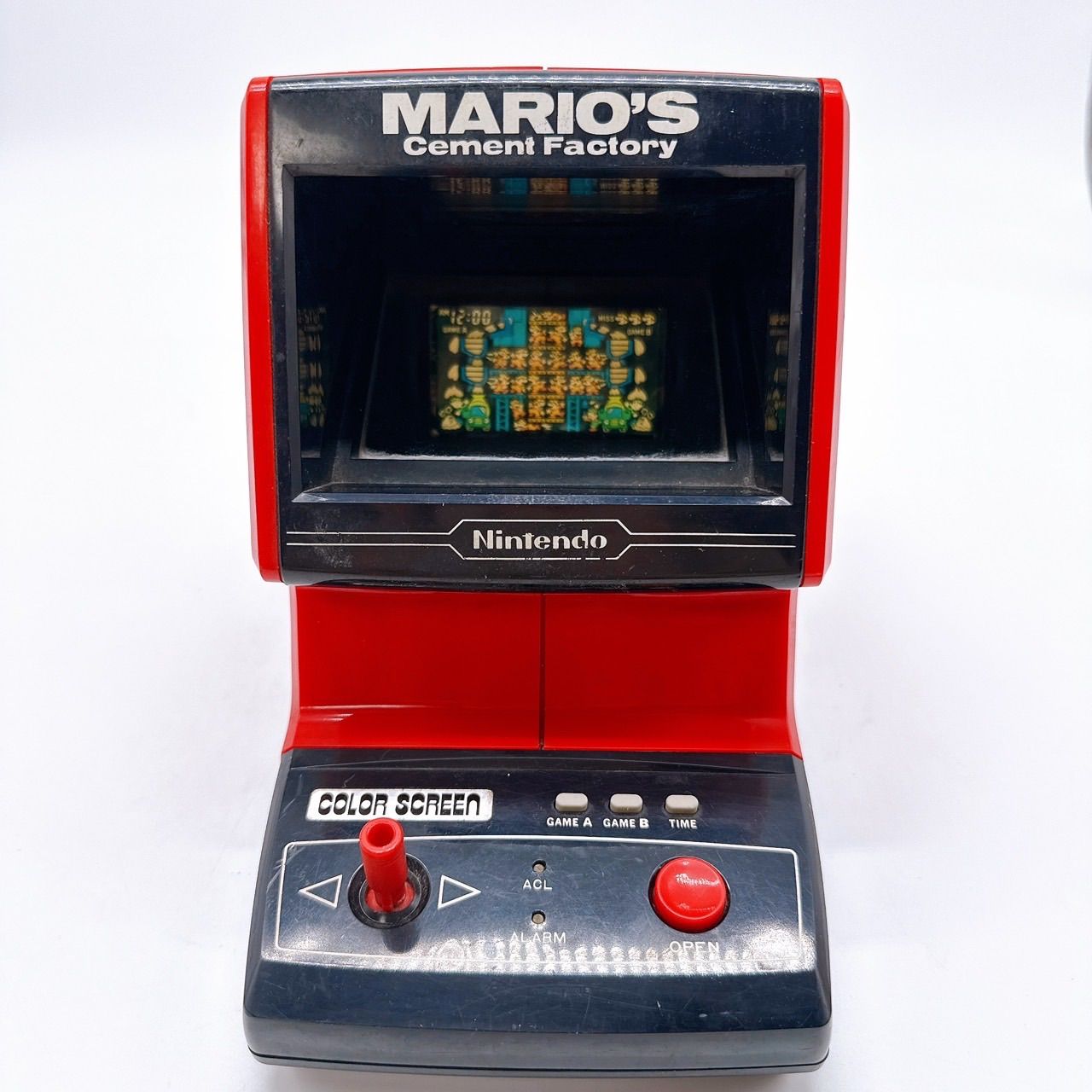 動作品・希少】任天堂 ゲームアンドウォッチ テーブルトップ型 マリオ