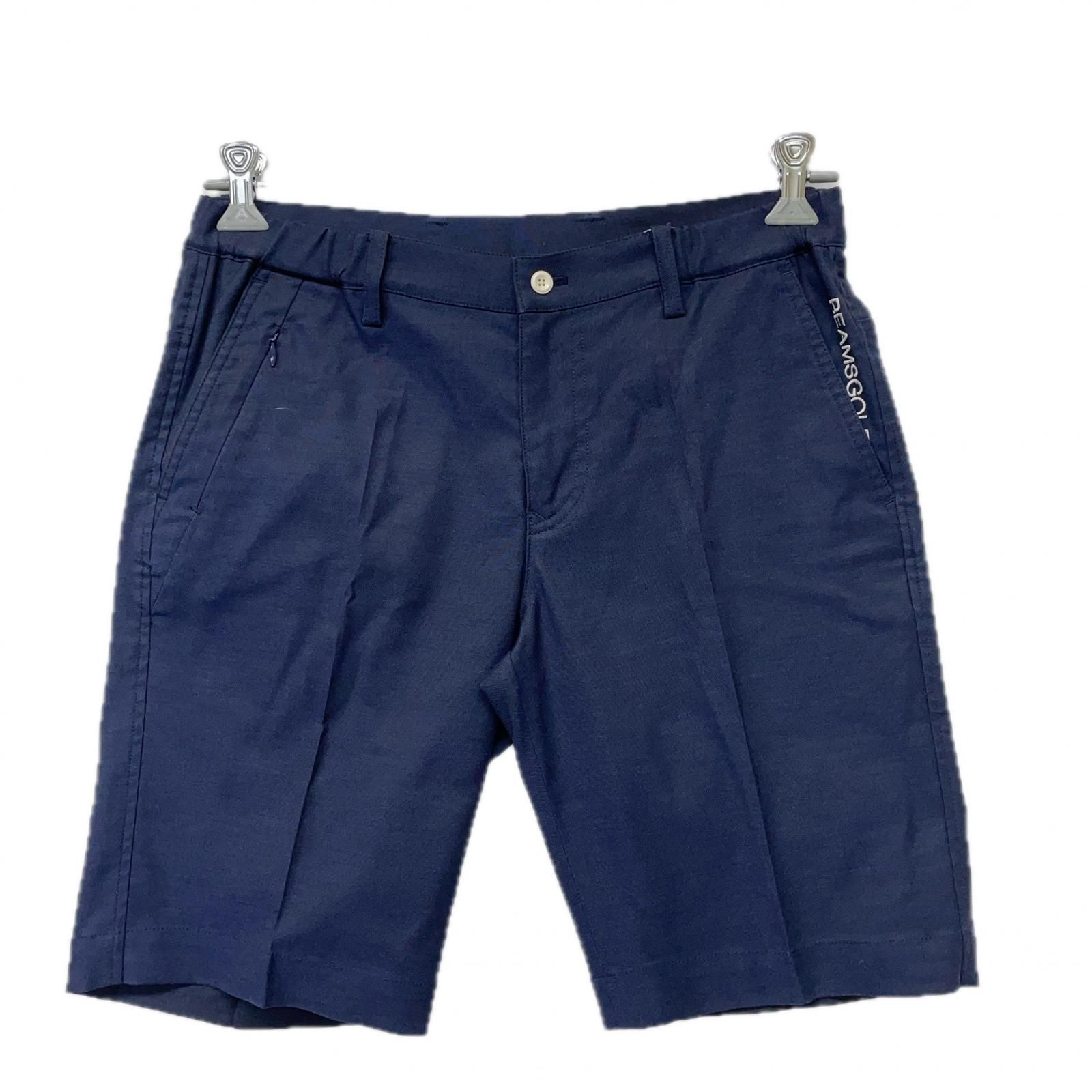 【BEAMS GOLF】新品未使用　ストレッチハーフパンツ　メンズM ネイビー 中古 メンズ ビームスゴルフ BEAMSGOLF ハーフパンツ 44(S) 紺
